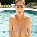 Pregnant swinger partner