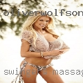 Swingers massage